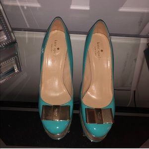 Kate Spade Blue heels